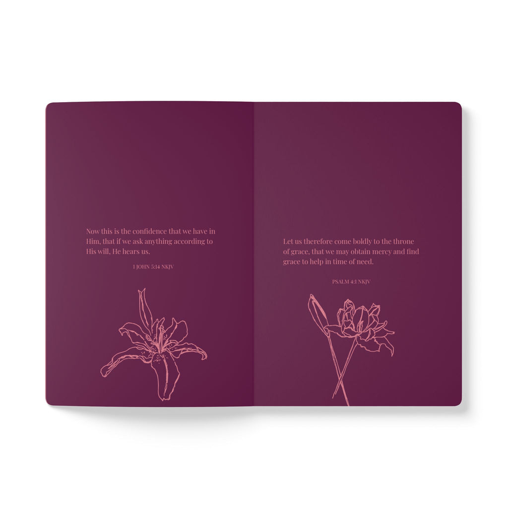 Elegant Christian Prayer Journal – Inspiring Spiritual Writing & Self-Reflection Notebook