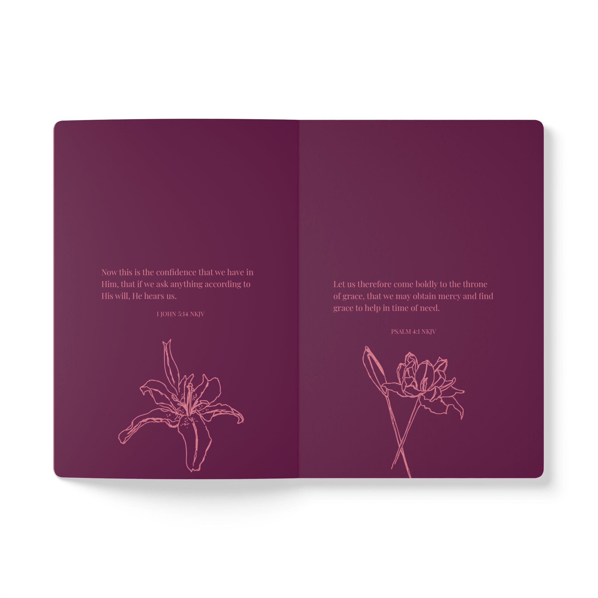 Elegant Christian Prayer Journal – Inspiring Spiritual Writing & Self-Reflection Notebook