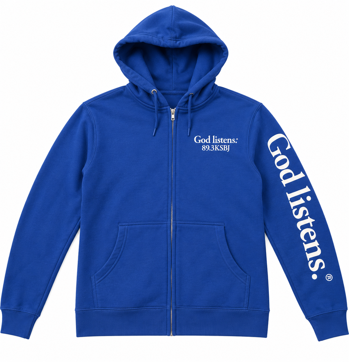 KSBJ Hoodie + God Listens Sleeve (Legacy)