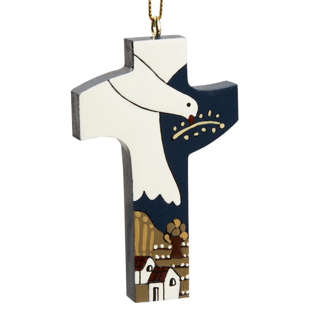 Descending Dove Ornament