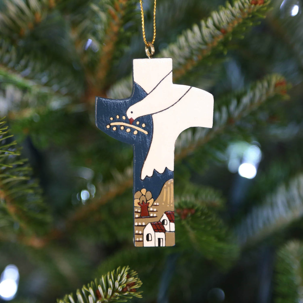 Descending Dove Ornament