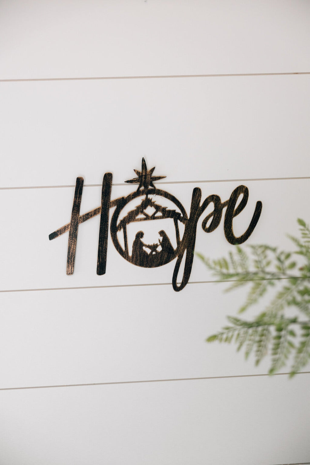 Full of Hope Nativity Wall Hanging