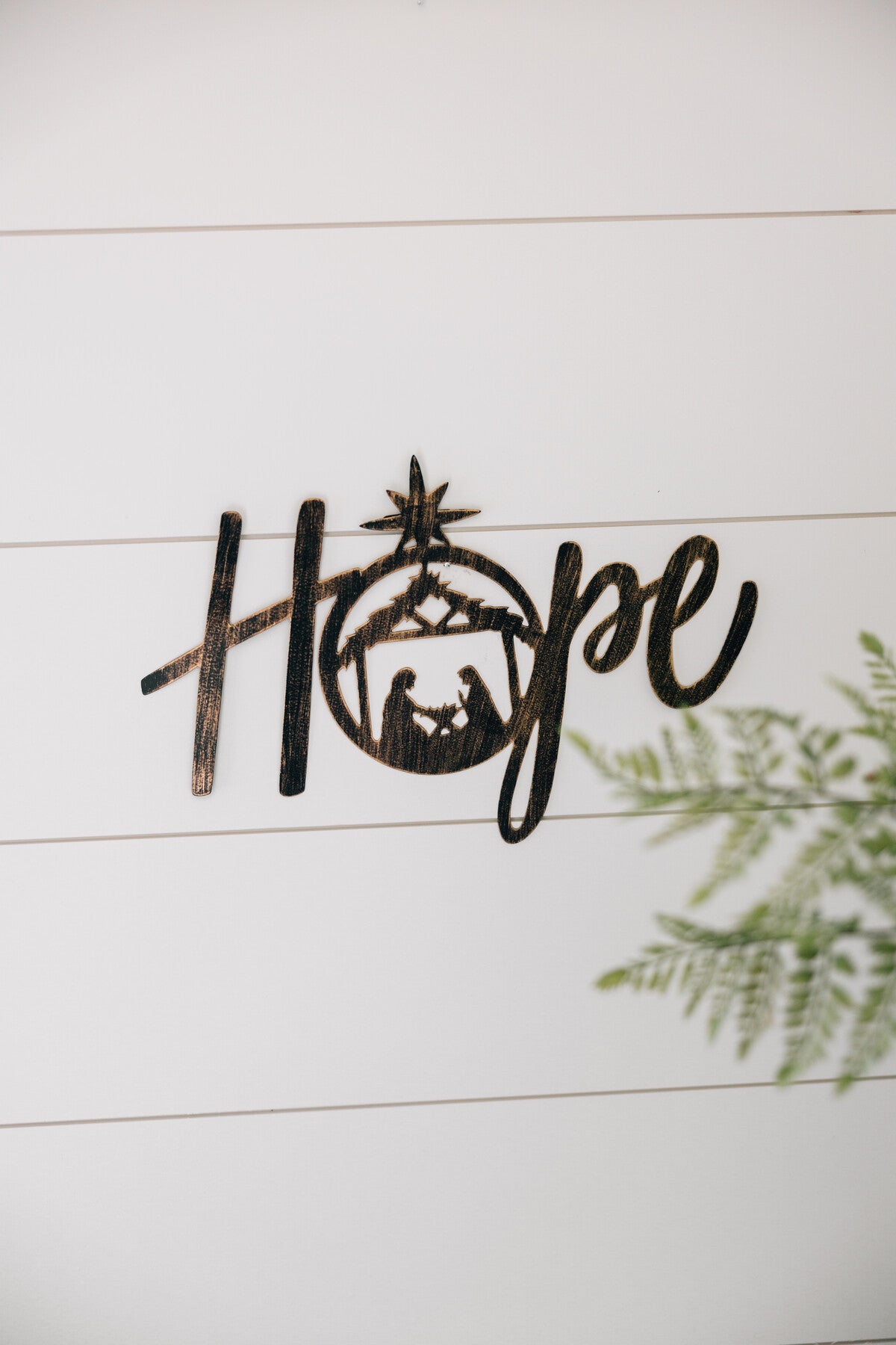 Full of Hope Nativity Wall Hanging