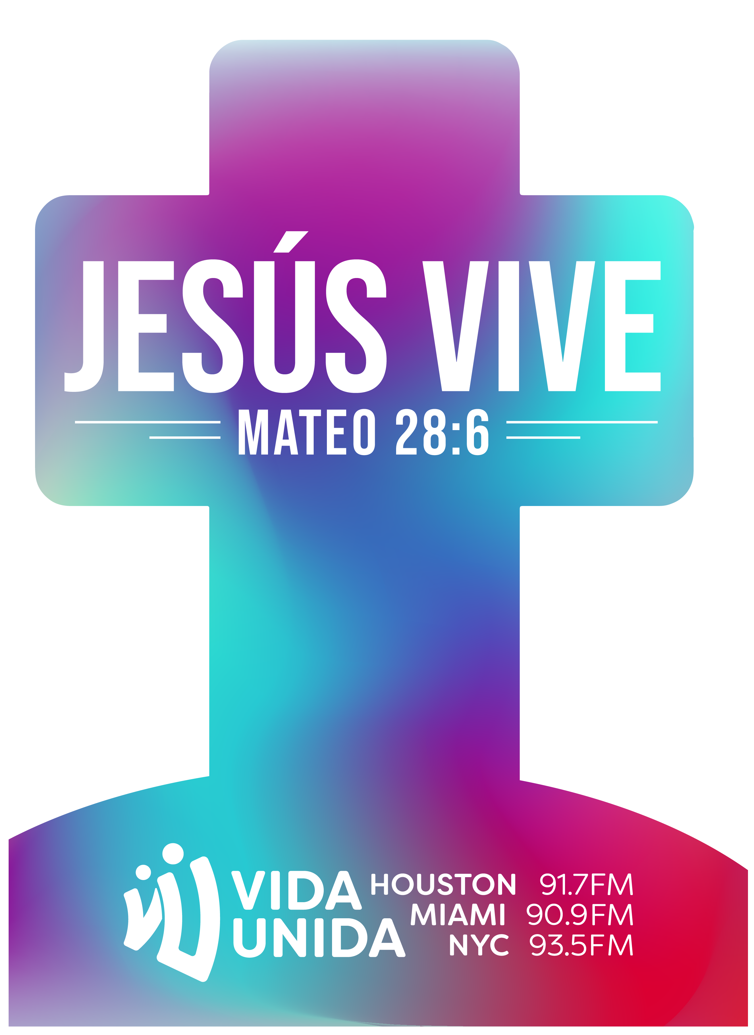 Vida Unida Easter Cross